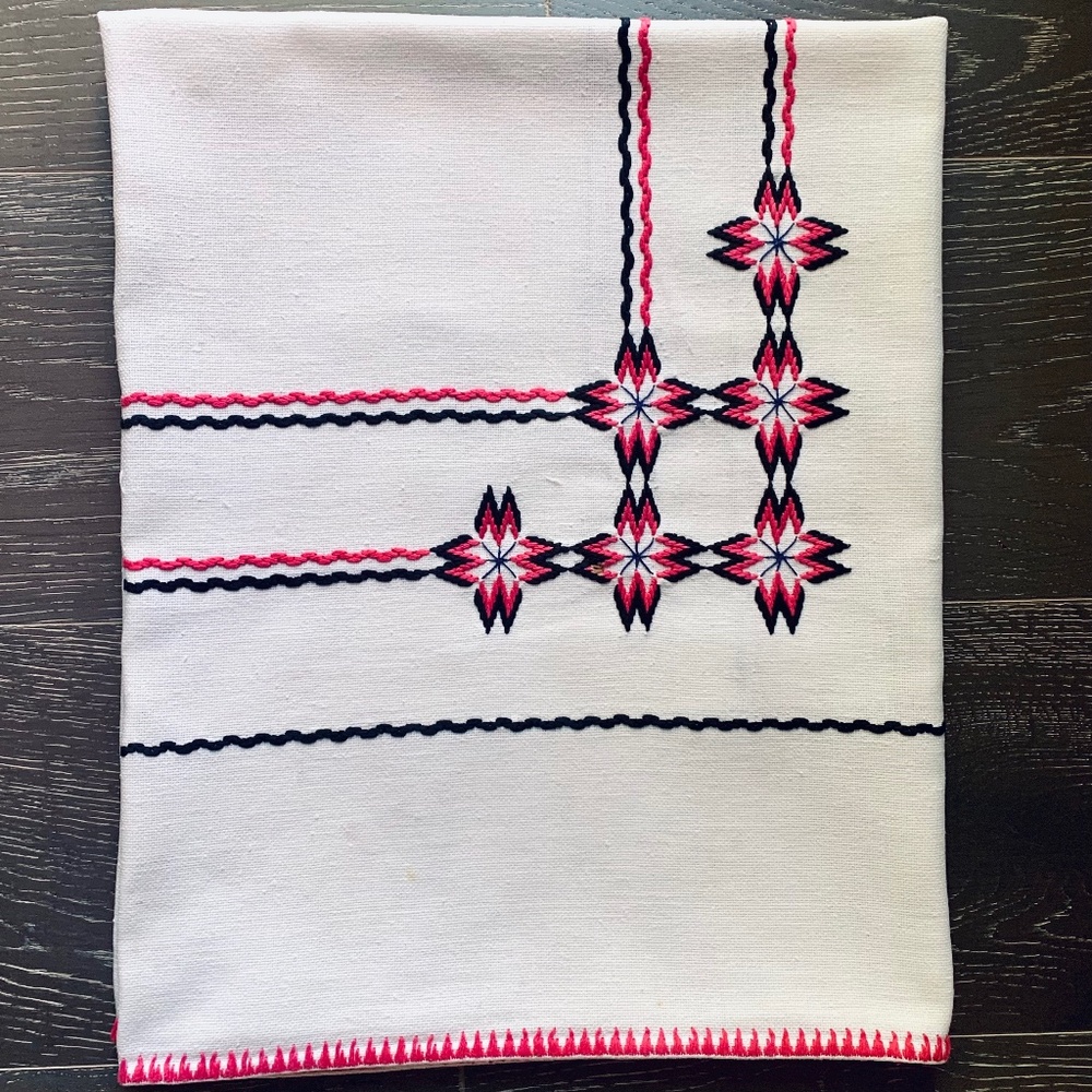 Tablecloth Handmade Retro from 1960’s